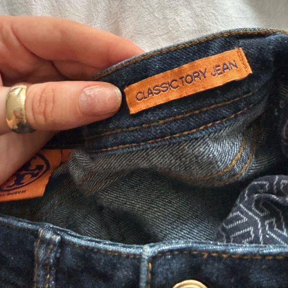 Tory Burch classic Tory bootcut jeans - Picture 4 of 6